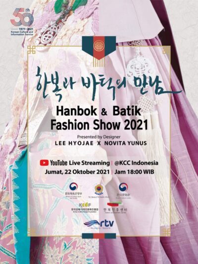 Korean and Indonesian Traditional Dress Collaboration, Hanbok and Batik Meeting Fashion Show